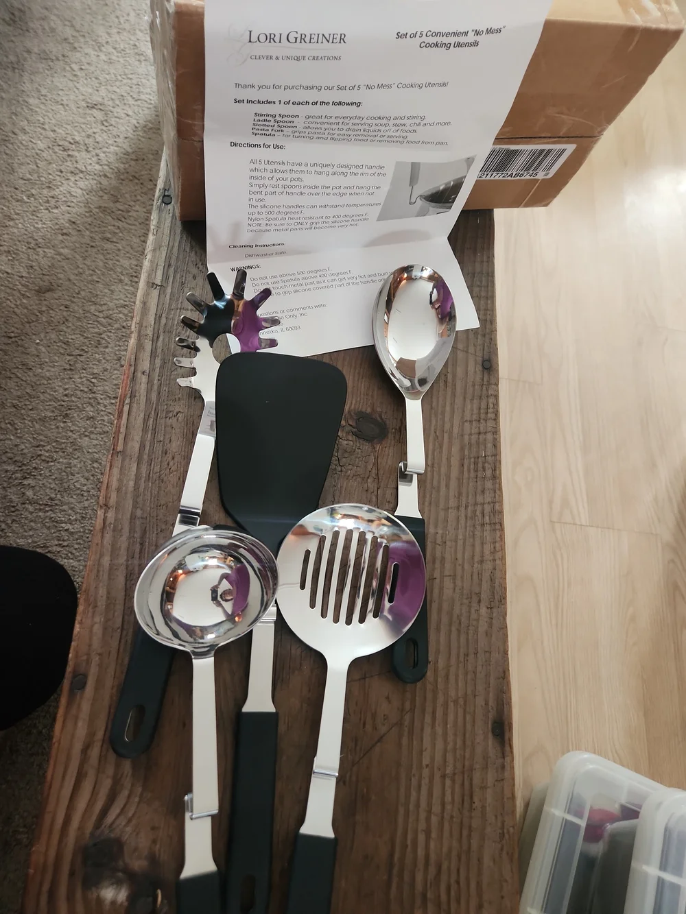 QVC Laurie Gradier durable stainless
